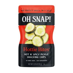 OH SNAP! Hottie Bites Hot N' Spicy Pickle Snack Pack - 3.25oz