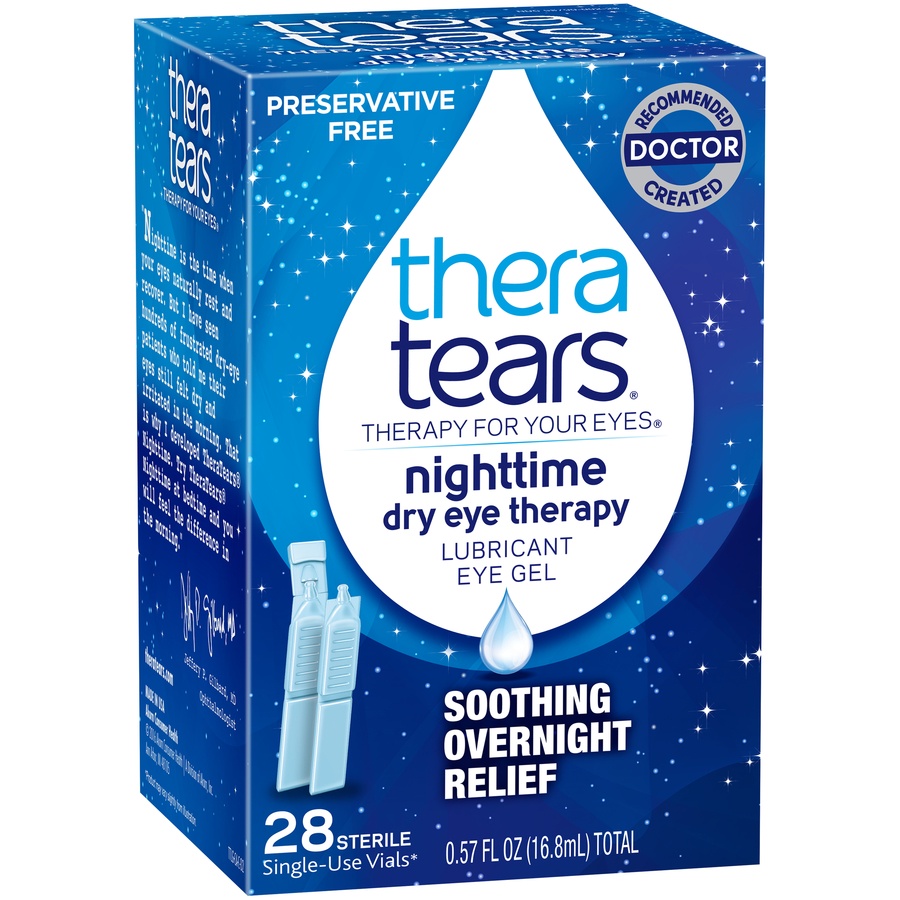 slide 2 of 6, TheraTears Nighttime Dry Eye Therapy, 0.57 fl oz