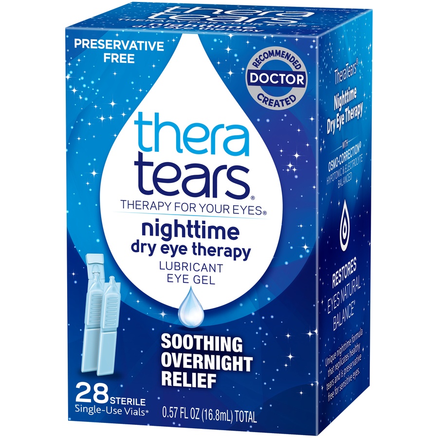 slide 3 of 6, TheraTears Nighttime Dry Eye Therapy, 0.57 fl oz