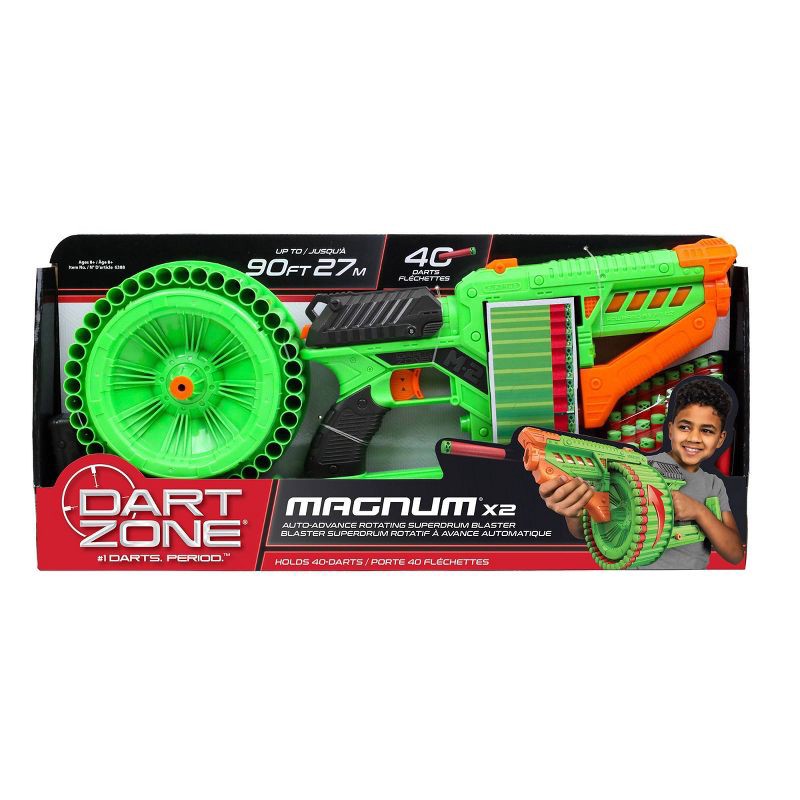 Dart Zone Covert Ops Dart Zone Magnum X2 Superdrum Dart Blaster 1 