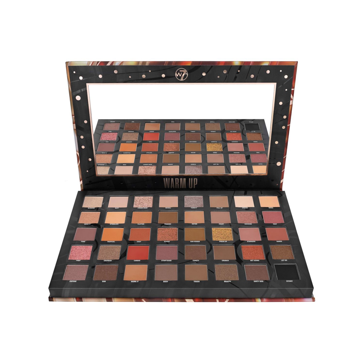 slide 5 of 6, W7 Warm Up Palette Shdw, 1 ct