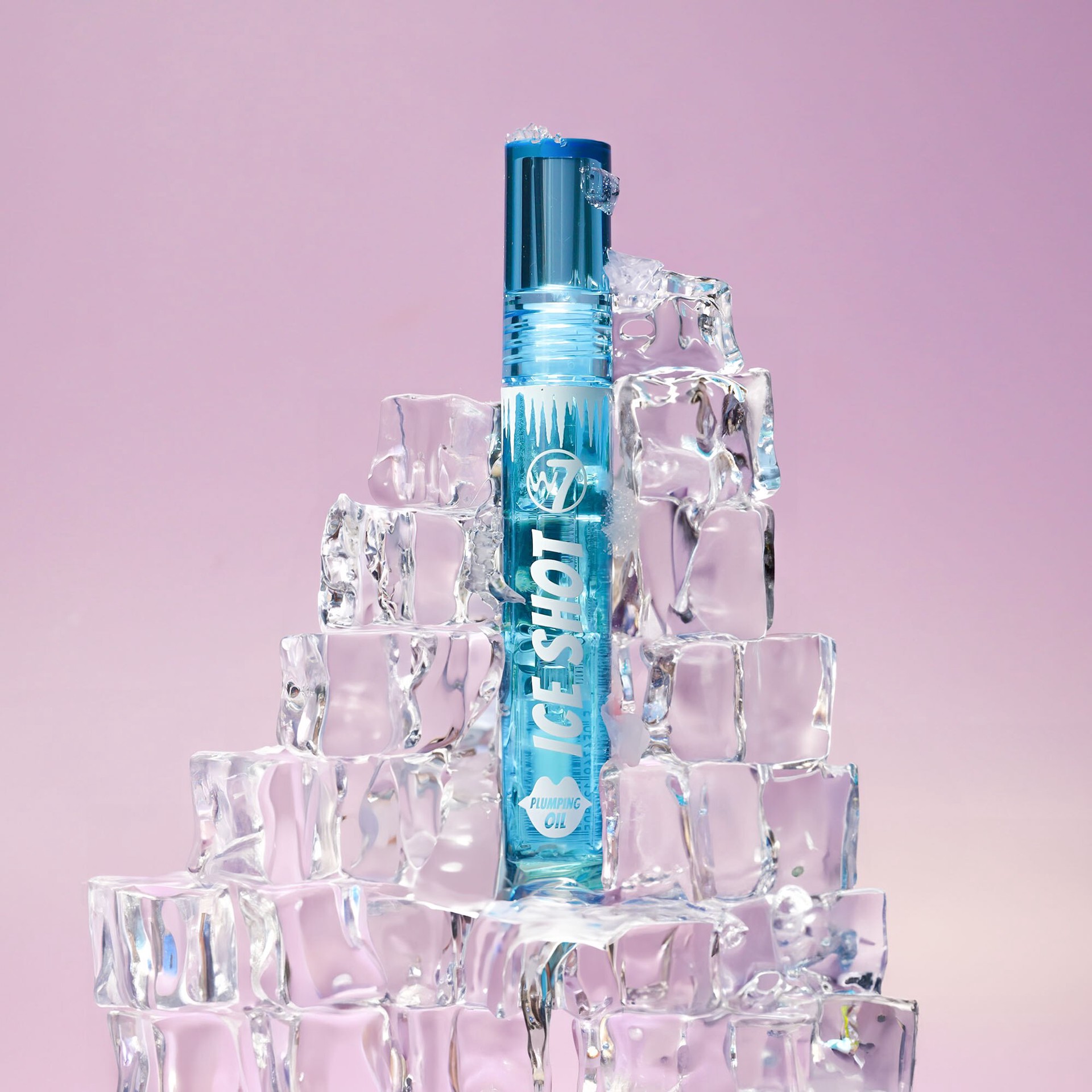 slide 3 of 3, W7 Ice Shot Plump Oil, 1 ct