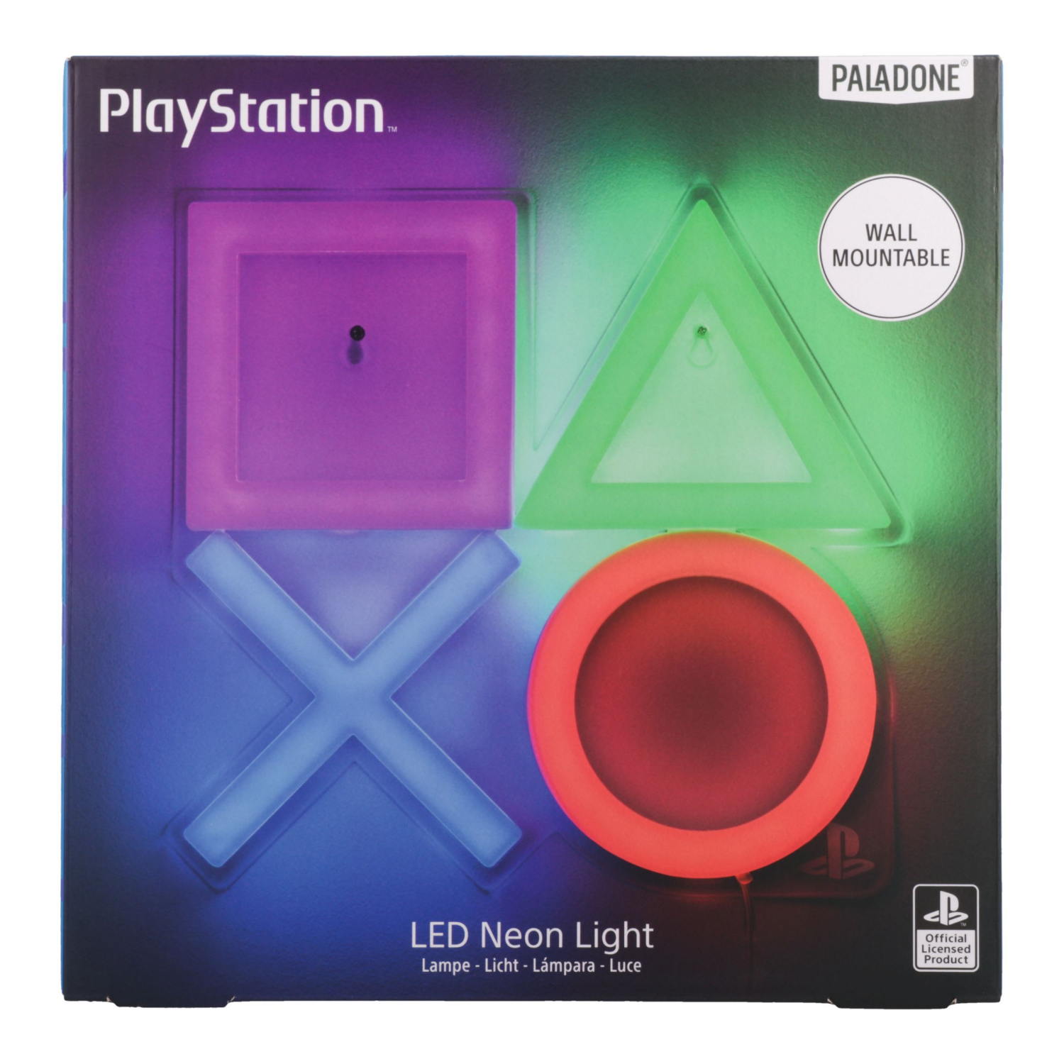 slide 1 of 3, Playstation Wall Mountable LED Neon Light, 1 ct