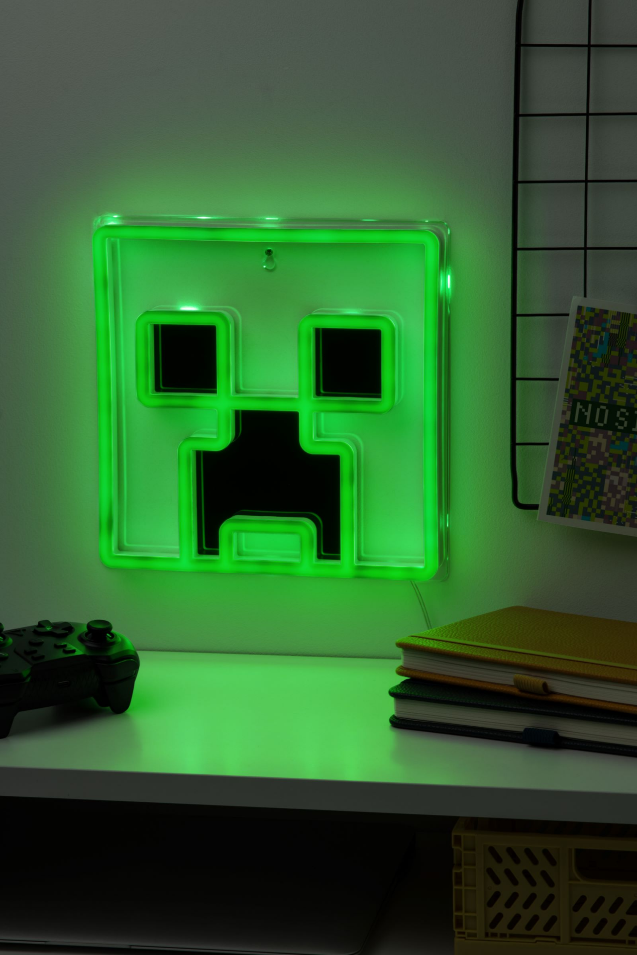 slide 2 of 3, Creeper Wall Mountable LED Neon Light, 1 ct