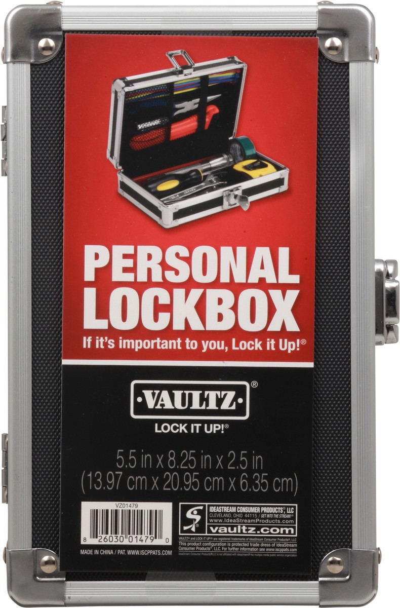 slide 1 of 9, Vaultz Personal Lockbox 1 ea, 1 ct