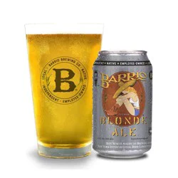 Barrio Brewing Co. Barrio Blonde Ale Beer - 6pk/12 fl oz Cans