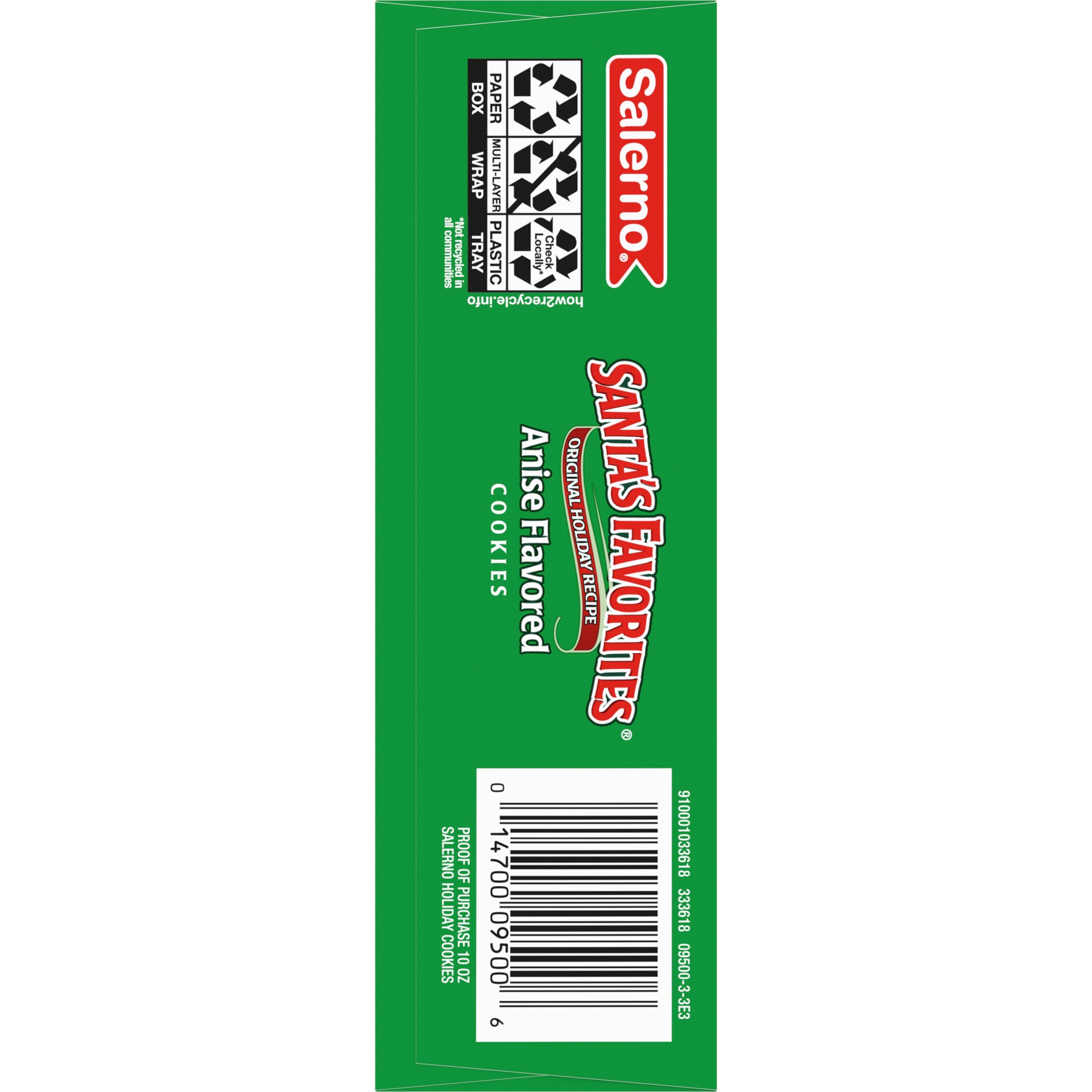 slide 6 of 6, Salerno Santa's Favorites Holiday Original Recipe Anise Cookies, 10 Oz, 10 oz