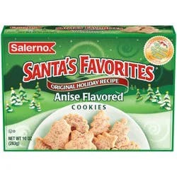 Salerno Santa's Favorites Holiday Original Recipe Anise Cookies - 10 oz