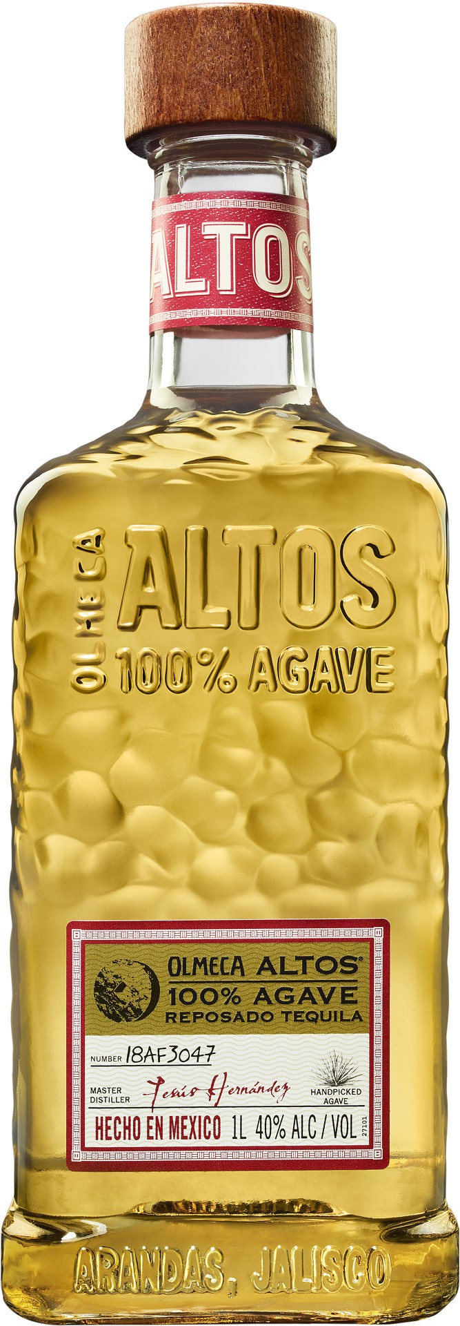 slide 1 of 8, Altos Reposado Tequila, 1 liter