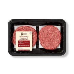 Steakhouse Seasoned Tavern Beef Burger Patties - 1.33lbs - Good & Gather™