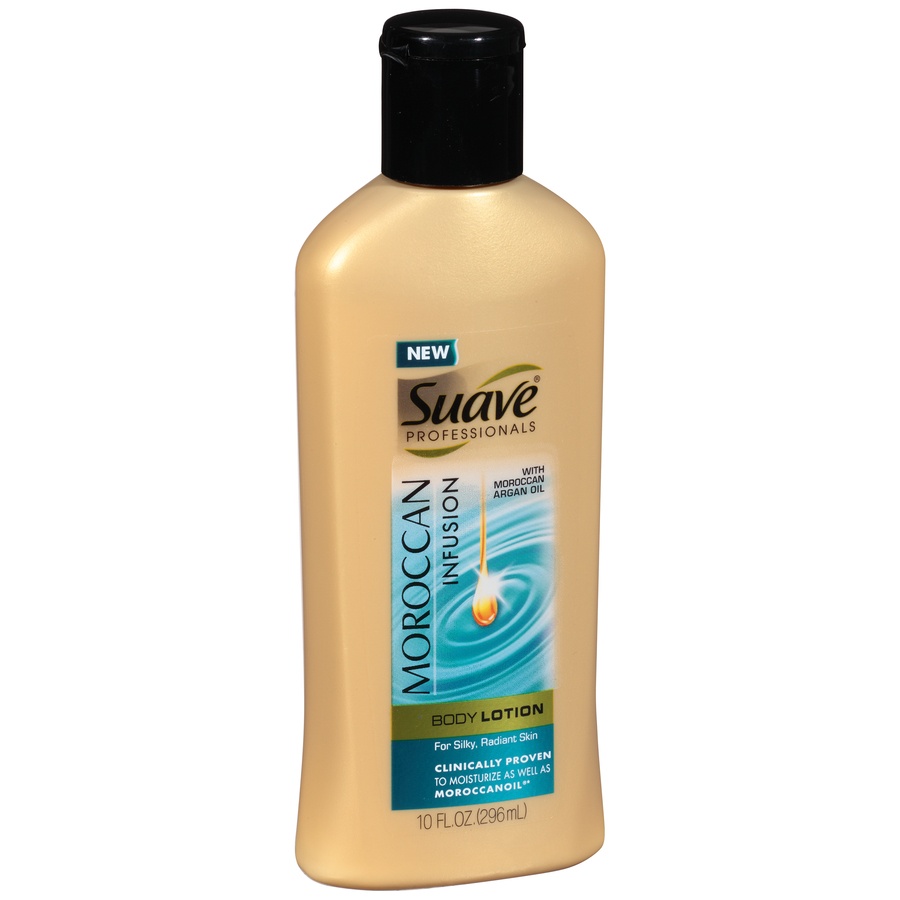 slide 2 of 7, Suave Professionals Moroccan Infusion Body Lotion, 10 OZ, 10 oz