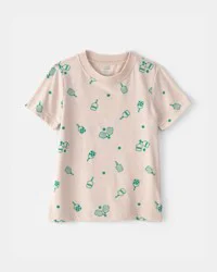 Carter's Toddler Pickleball T-Shirt - Brown Beige 4T