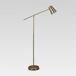 Cantilever Floor Lamp Brass - Project 62