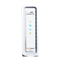 ARRIS SURFboard 32x8 DOCSIS 3.0 Cable Modem, Model SB6190 (White)