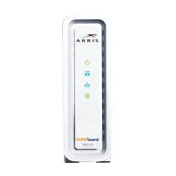 ARRIS SURFboard 32x8 DOCSIS 3.0 Cable Modem, Model SB6190 (White)
