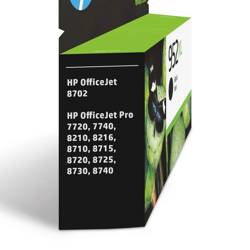 slide 2 of 6, HP Inc. HP 952XL Single Ink Cartridge - Black (F6U19AN#140), 1 ct