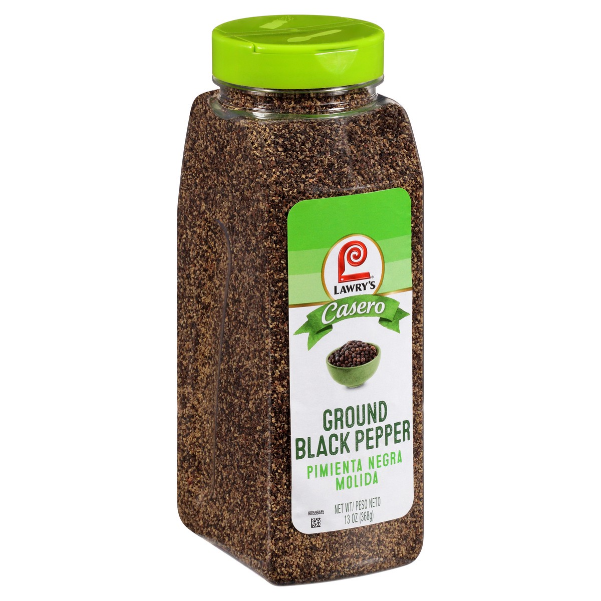 slide 3 of 11, Lawry's Casero Ground Black Pepper, 13 oz, 13 oz