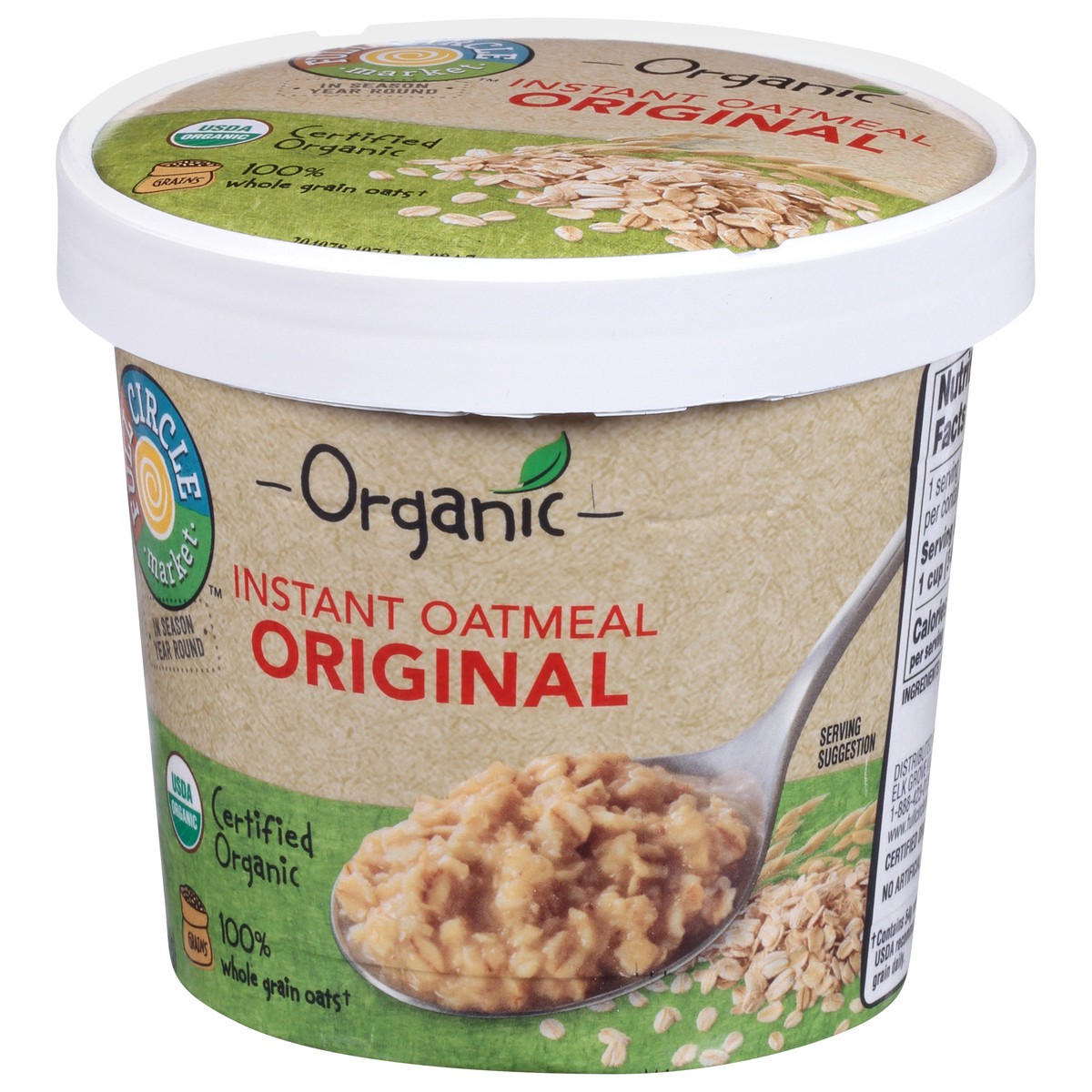 slide 14 of 16, Full Circle Market Organic Instant Original Oatmeal 1.9 oz, 1.9 oz