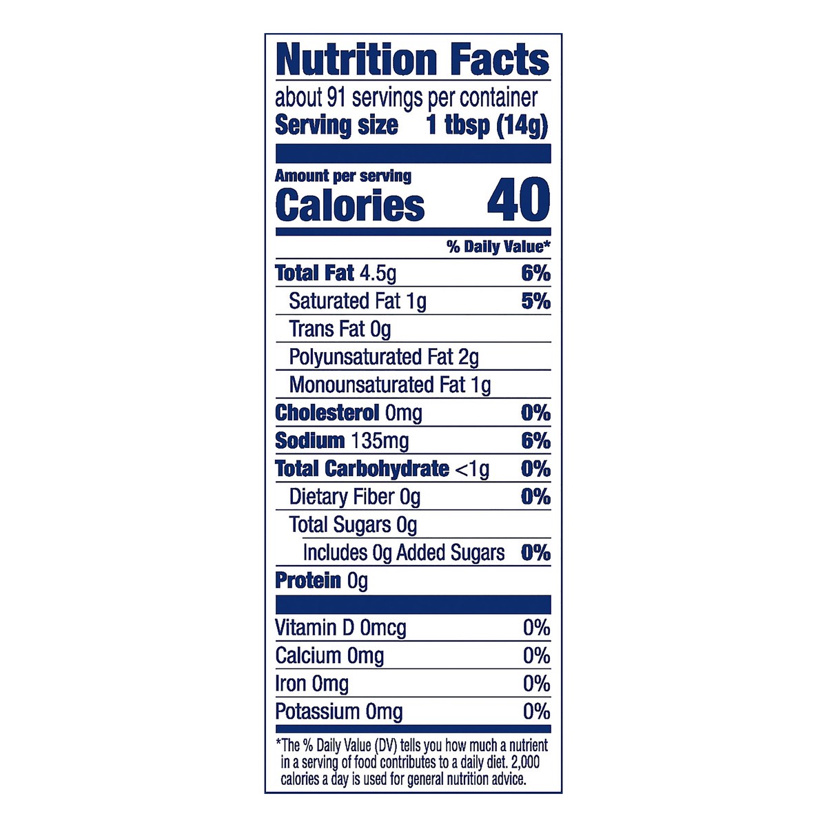 slide 7 of 7, Bluebonnet Nutrition 31% Vegetable Oil Spread 45 oz, 45 oz