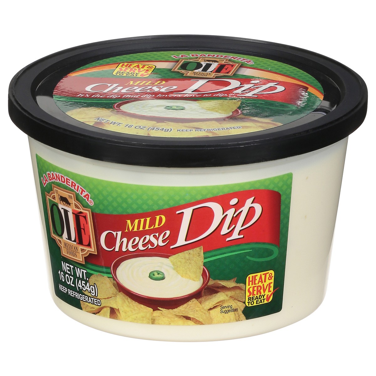 slide 8 of 9, Ole Mild Cheese Dip 16 oz, 16 oz