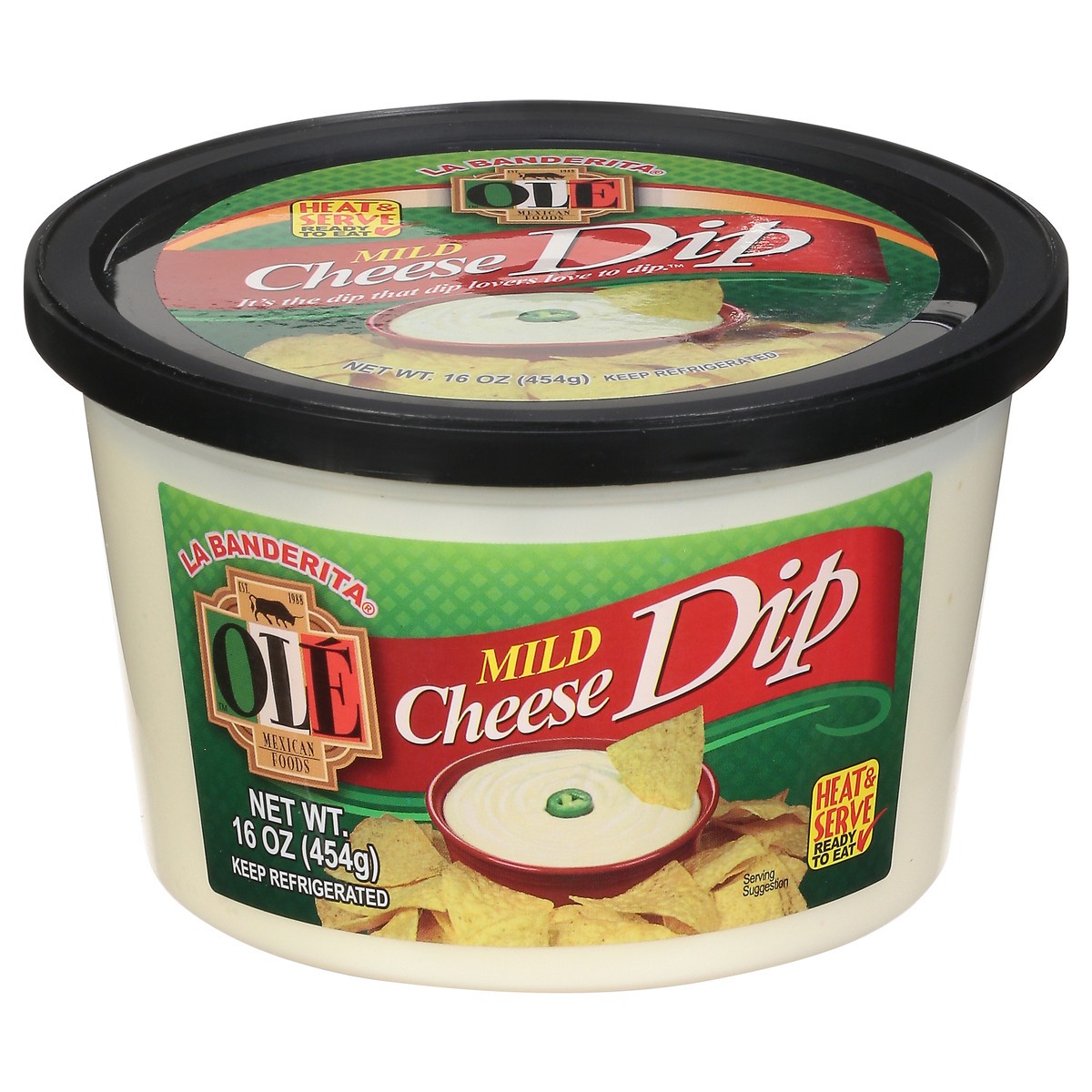 slide 1 of 9, Ole Mild Cheese Dip 16 oz, 16 oz
