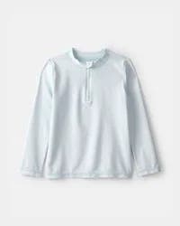 Carter's Boys Long-Sleeve Rashguard - Blue - Size 8