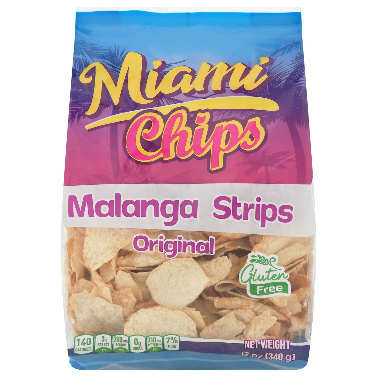 slide 1 of 9, Miami Chips Original Malanga Strips 12 oz, 12 oz