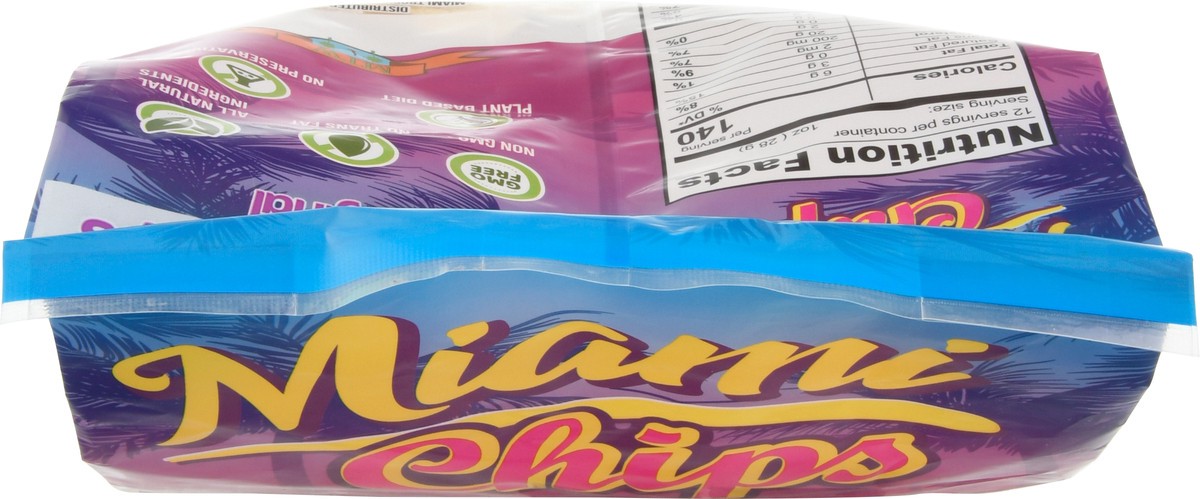 slide 2 of 9, Miami Chips Original Malanga Strips 12 oz, 12 oz