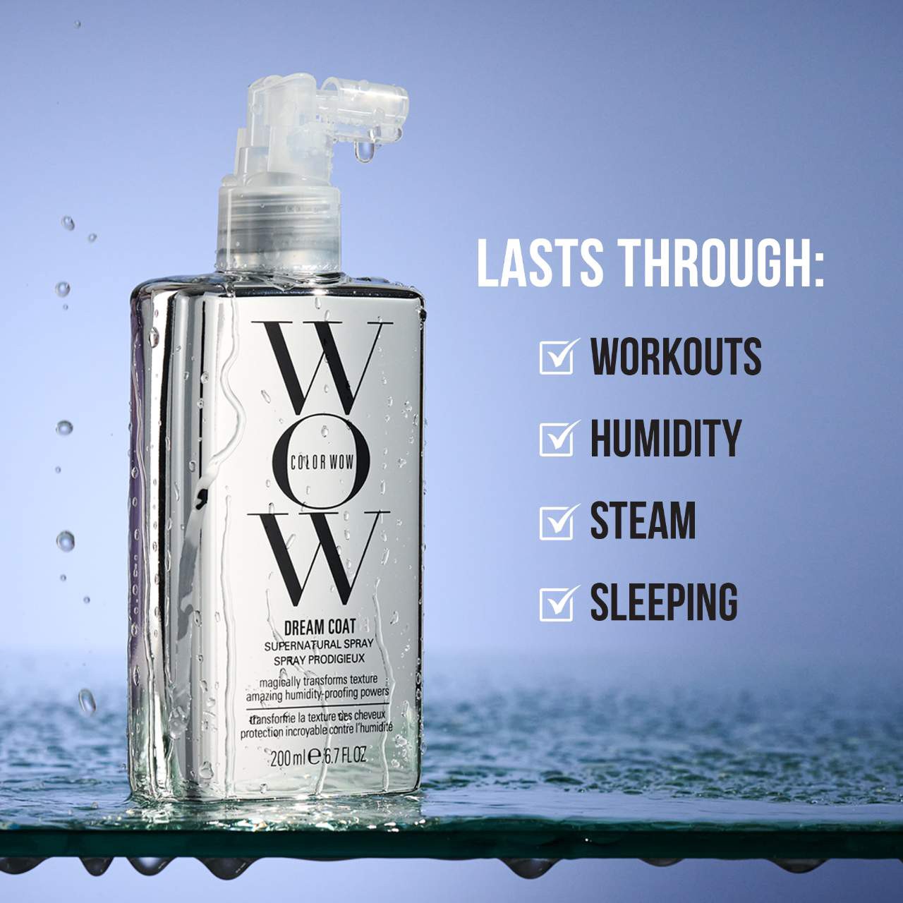 slide 6 of 10, COLOR WOW Mini Dream Coat Supernatural Spray Anti-Frizz Treatment 1.7 oz/ 50 mL, 