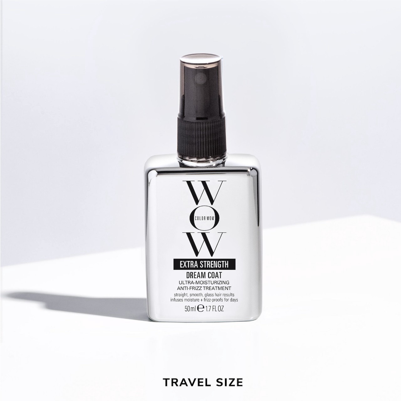 slide 9 of 10, COLOR WOW Mini Extra Strength Dream Coat Ultra-Moisturizing Anti-frizz Treatment 1.7 oz / 50 ml,