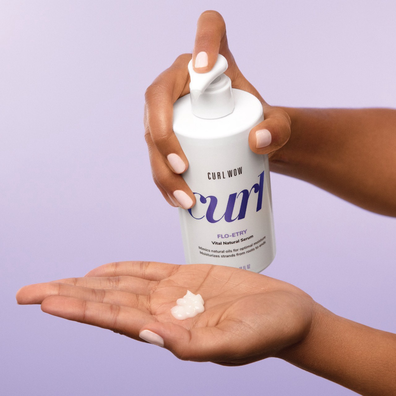 slide 3 of 6, COLOR WOW Curl Wow FLO-ETRY Vital Natural Serum 10 oz / 295 mL, 