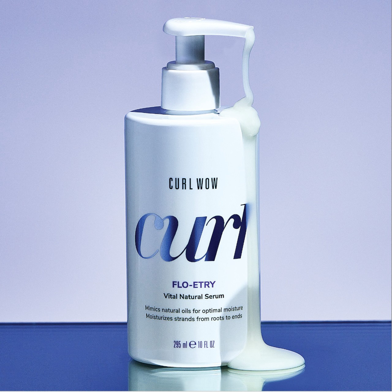 slide 5 of 6, COLOR WOW Curl Wow FLO-ETRY Vital Natural Serum 10 oz / 295 mL, 