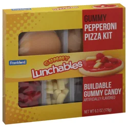 Frankford Candy, Llc Frankford Lunchables Buildable Gummy Candy Pepperoni Pizza Kit 1 Ea