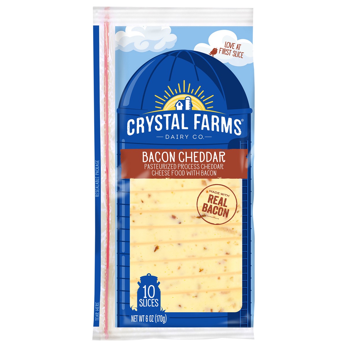 slide 1 of 4, Crystal Farms Cheese, 10 ct