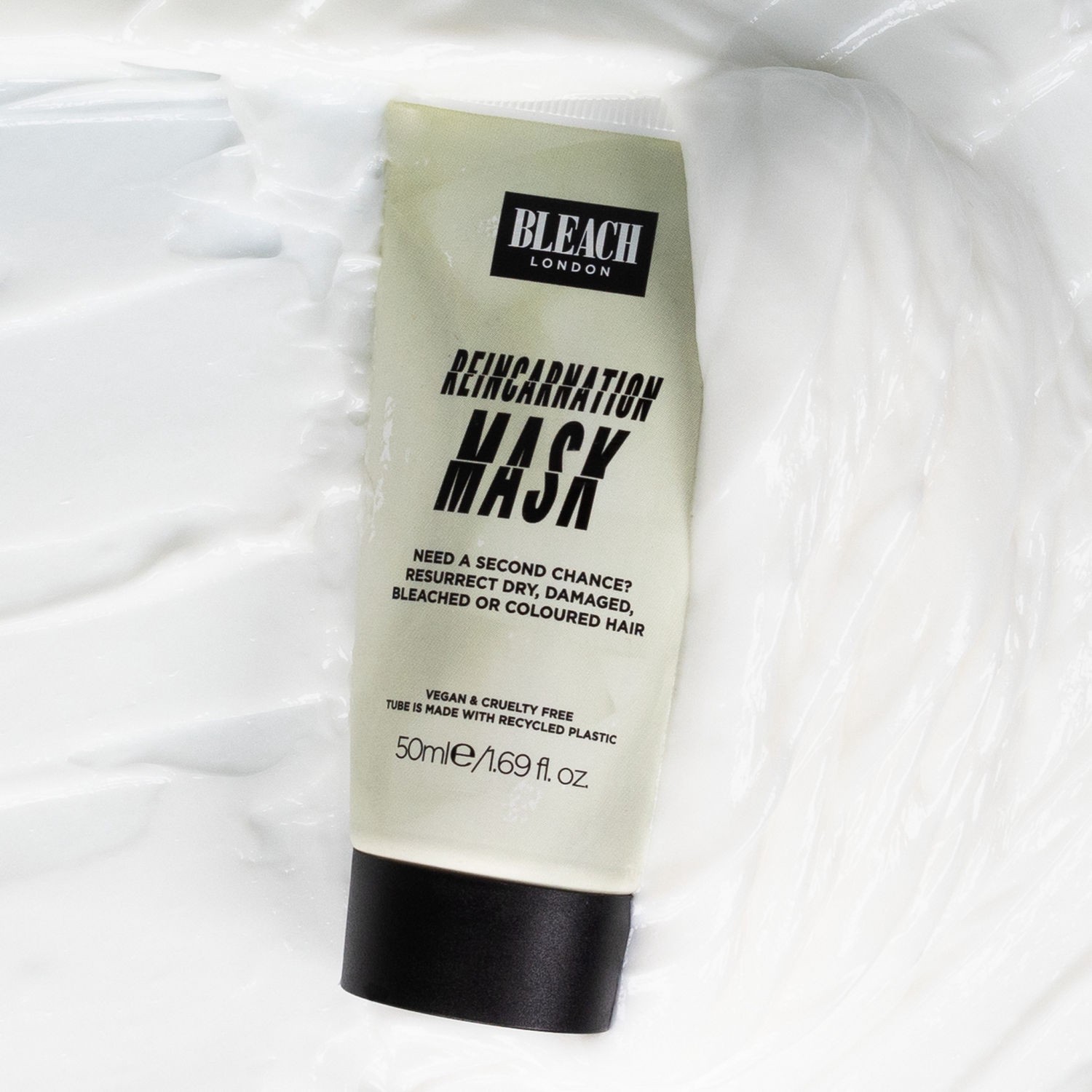 slide 4 of 5, Bleach London Reincarnation Hair Mask, 1.69 Oz, 1.69 oz