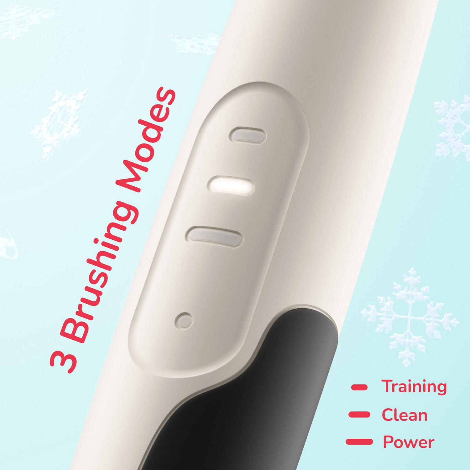 slide 6 of 6, Ordo Sonic Kids Squishmallows Rechargeable Electric Toothbrush, Christmas Cam, 1 ct