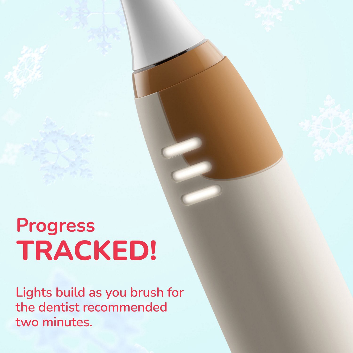 slide 5 of 6, Ordo Sonic Kids Squishmallows Rechargeable Electric Toothbrush, Christmas Cam, 1 ct