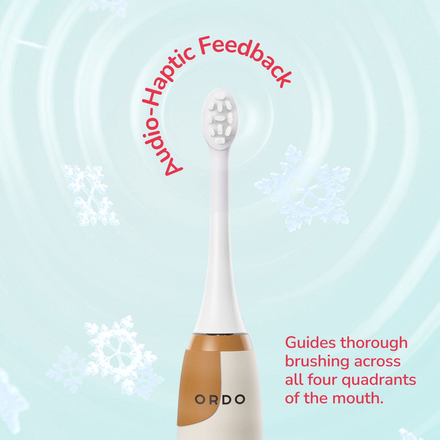 slide 2 of 6, Ordo Sonic Kids Squishmallows Rechargeable Electric Toothbrush, Christmas Cam, 1 ct