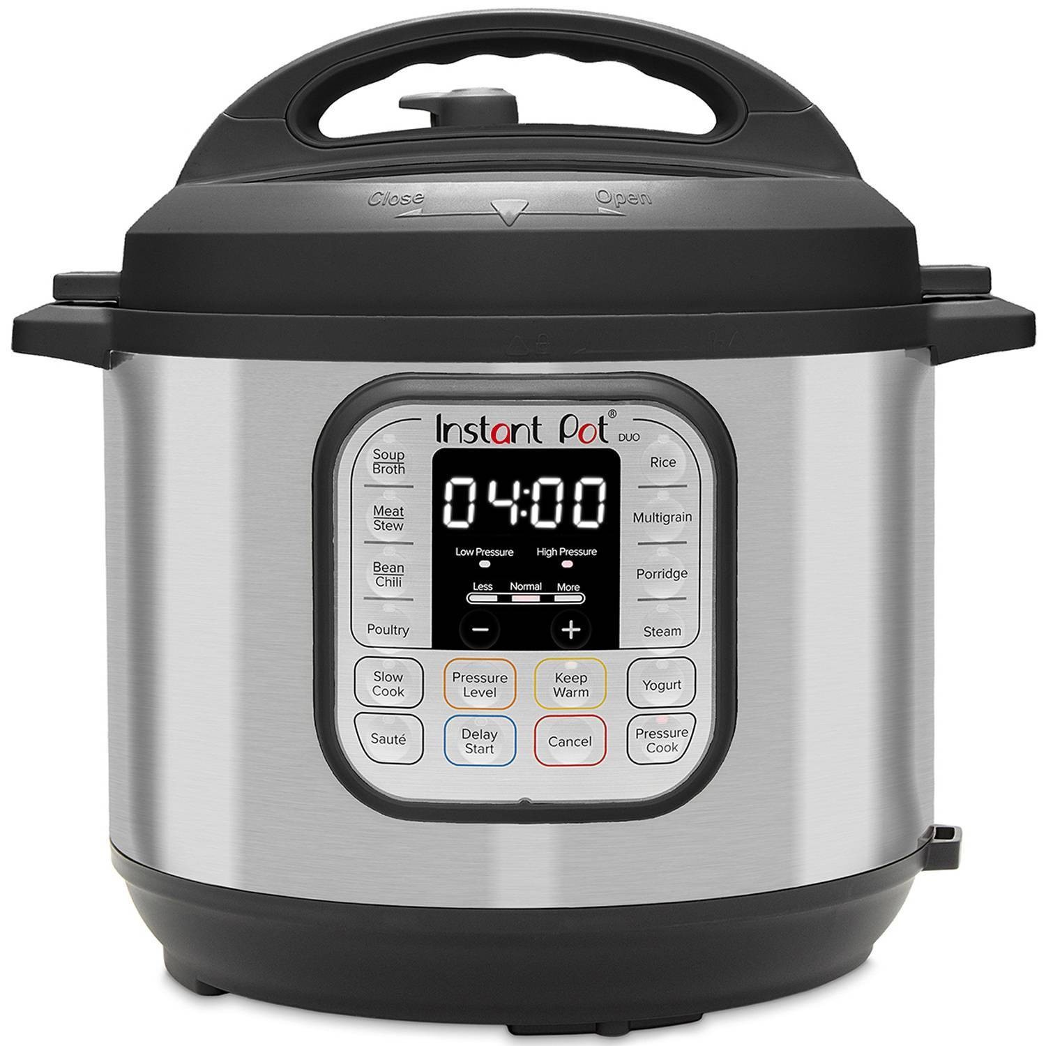 slide 1 of 5, Instant Pot Duo 7-in-1 Slow Cooker/Pressure Cooker, 6 qt