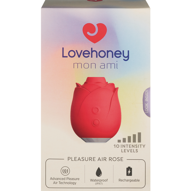 slide 1 of 1, Lovehoney Mon Ami Pleasure Air Rose, 1 ct