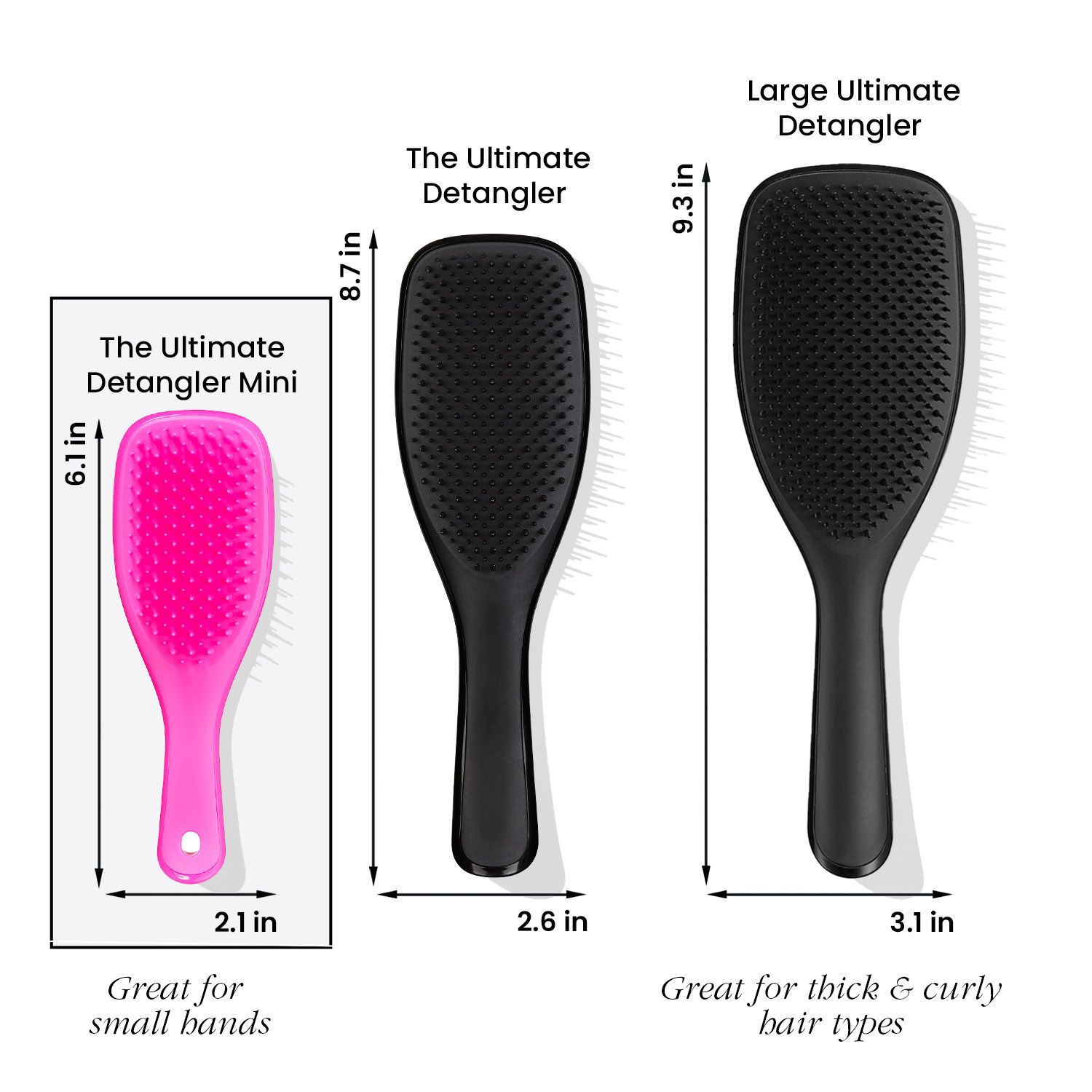 slide 4 of 11, Tangle Teezer Detangling Hair Brush Mini 1 ea, 1 ct