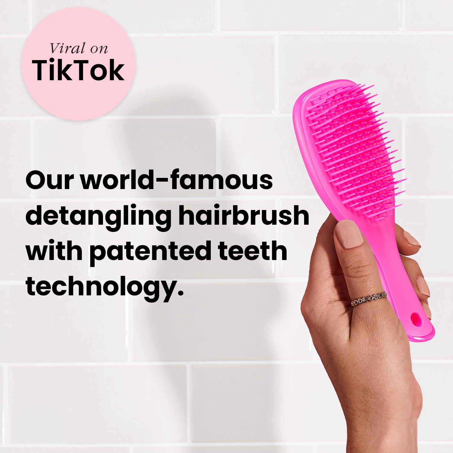 slide 6 of 11, Tangle Teezer Detangling Hair Brush Mini 1 ea, 1 ct