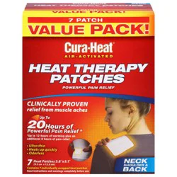 Cura-Heat Air-Activated Heat Therapy Patches Value Pack! 7 Each