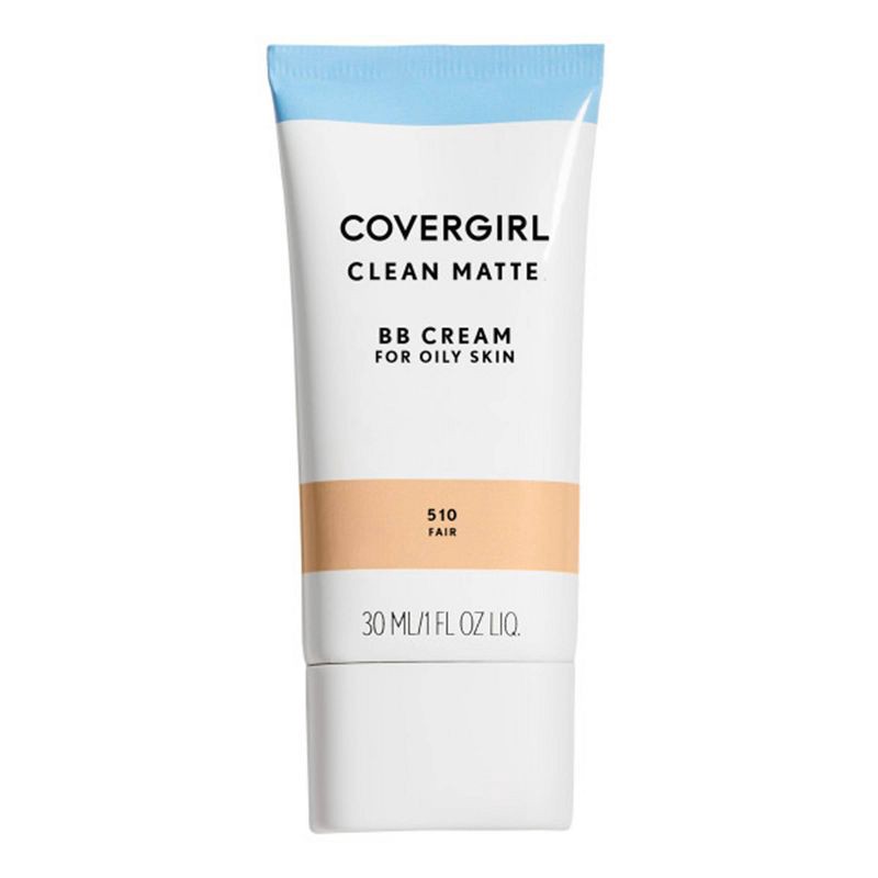 slide 1 of 4, COVERGIRL Clean Matte BB Foundation - Fair - 1 fl oz, 1 fl oz