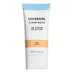 COVERGIRL Clean Matte BB Foundation - Medium - 1 fl oz: Paraben-Free, Sulfate-Free, Phthalate-Free, Moisturizing