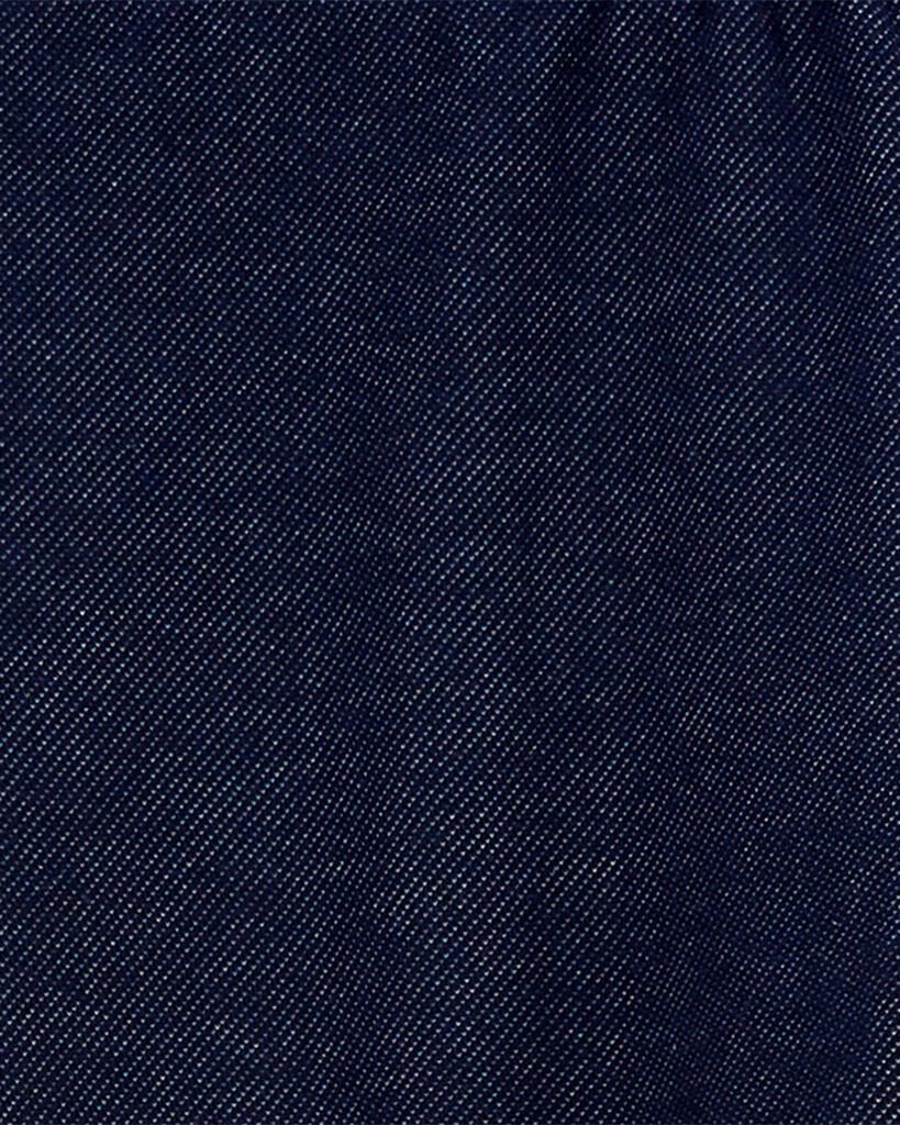 slide 3 of 4, Carters Kid Faux Denim Cozy Fleece Leggings Navy 7, 1 ct