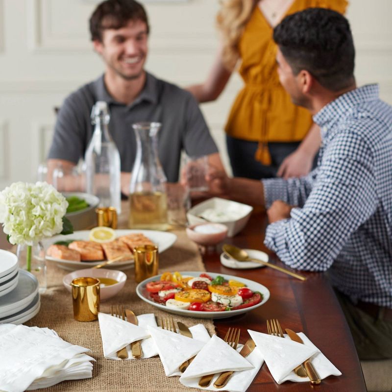 slide 3 of 7, Vanity Fair Entertain 3-Ply Napkins - 40ct, 40 ct