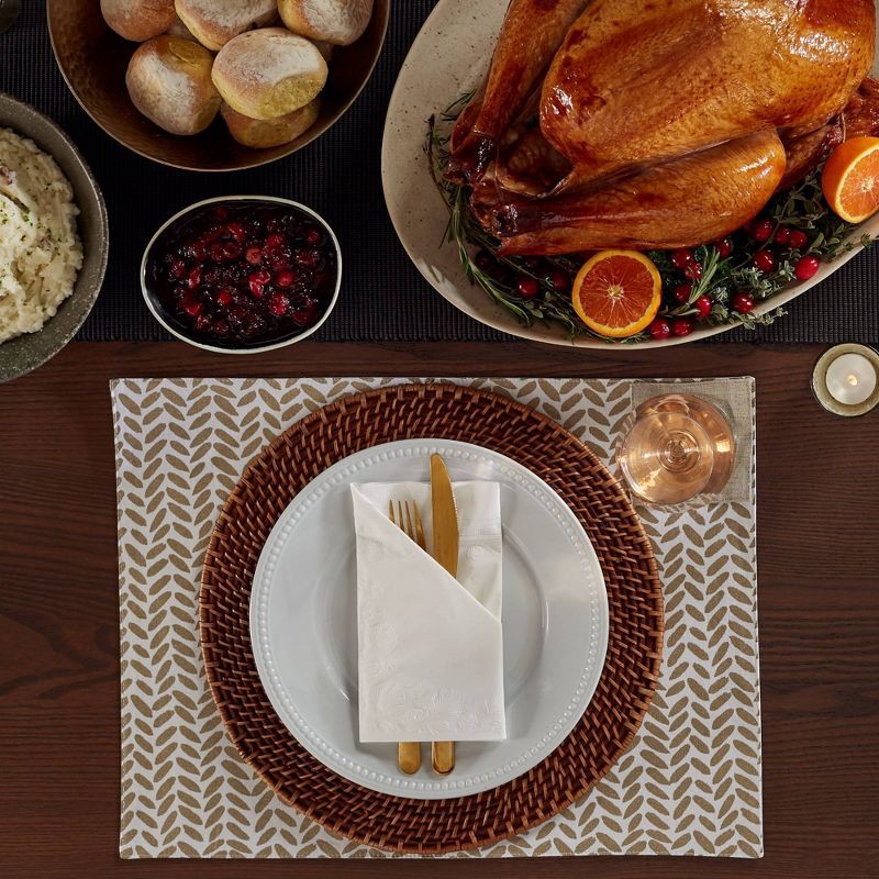 slide 5 of 7, Vanity Fair Entertain 3-Ply Napkins - 40ct, 40 ct