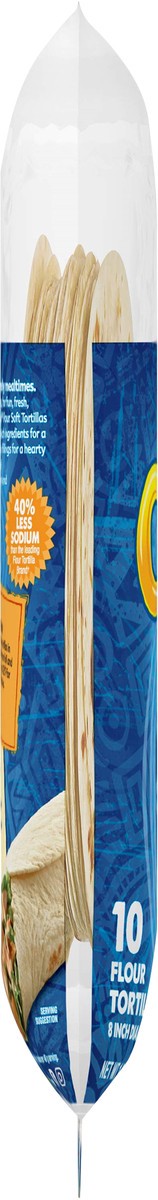 slide 4 of 7, Ortega Flour Tortillas 10 ea, 10 ct