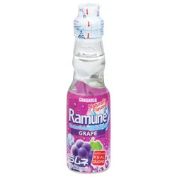 Ramune Grape Carbonated Soft Drink 6.76 oz
